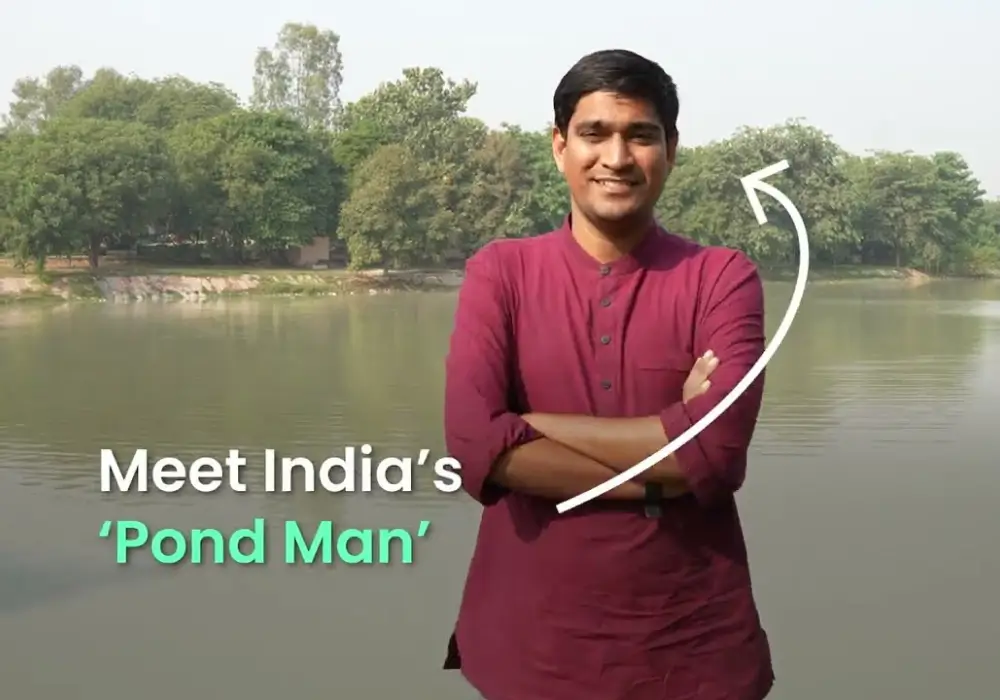 Meet the Pondman of India Who Has Revived over 80 Water Bodies in 7 States