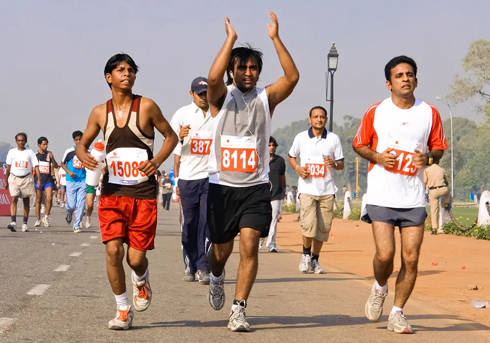 Mumbai marathon: running the extra mile