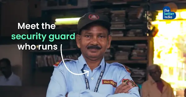 ABG Shares How a Security Guard Builds Free Library for Kids